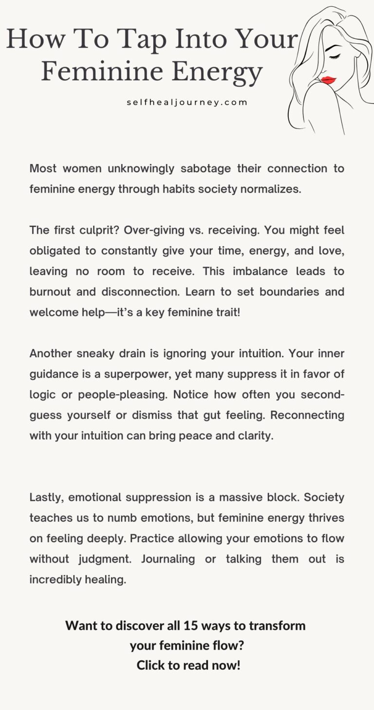 How To Tap Into Your Feminine Energy