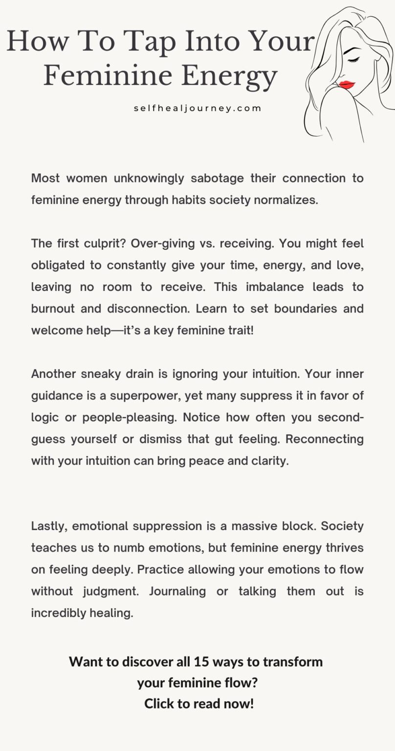 How To Tap Into Your Feminine Energy