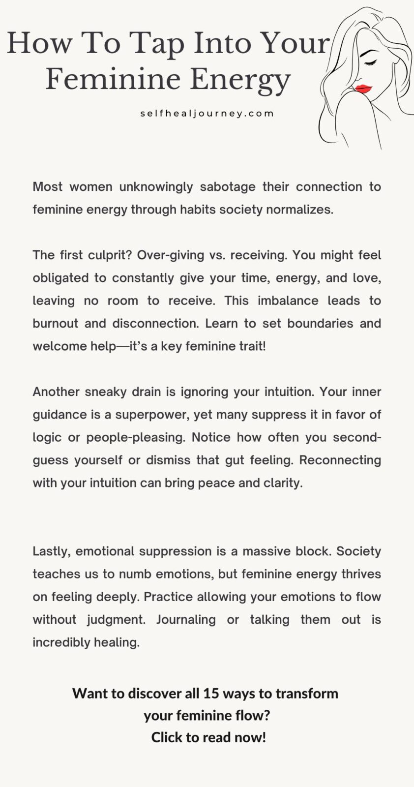 How To Tap Into Your Feminine Energy