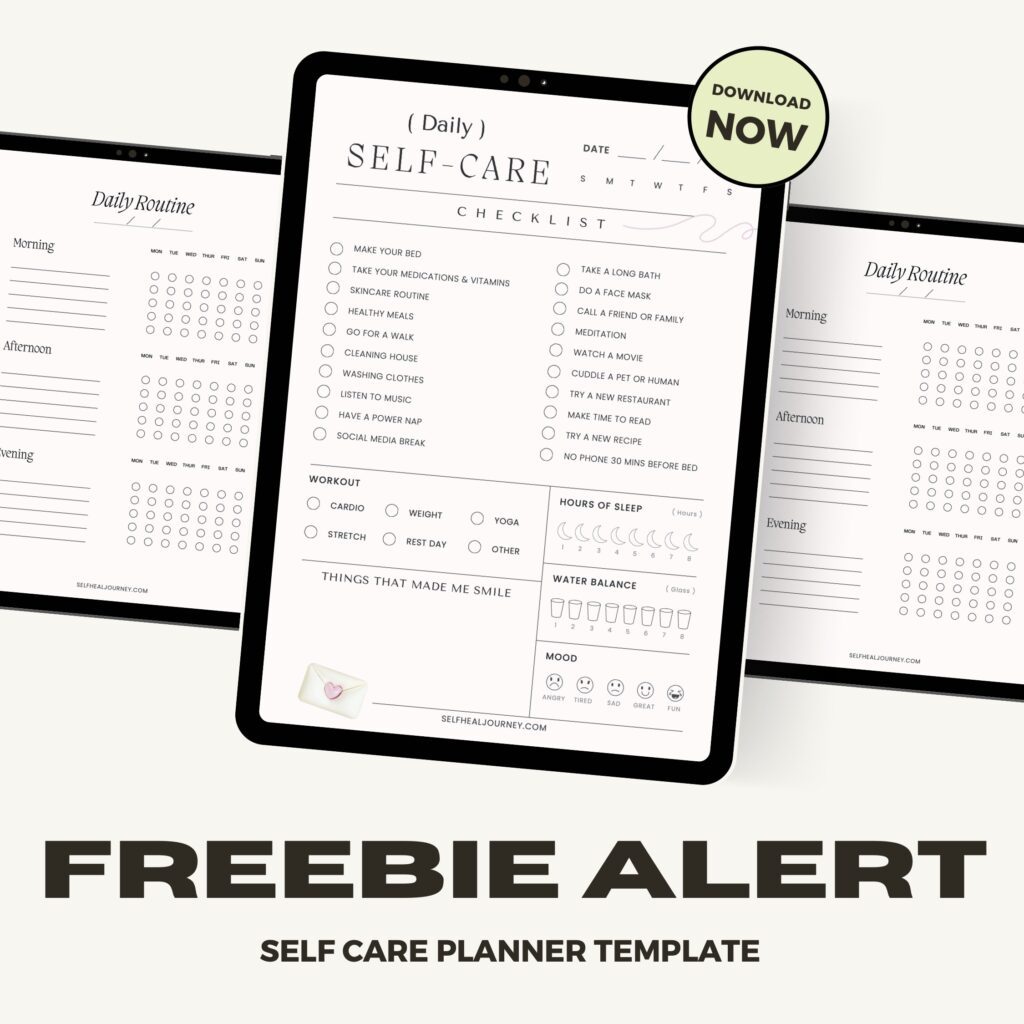 self care planner pdf free
