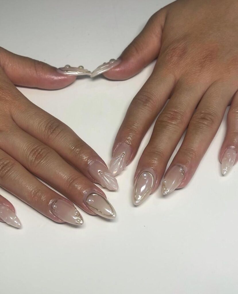 elegant summer nails 
