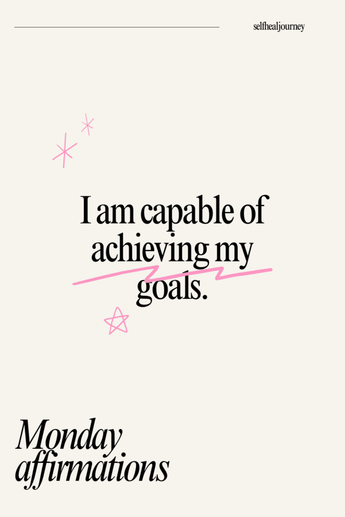 positive monday affirmations