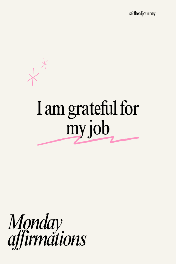 monday morning affirmations
