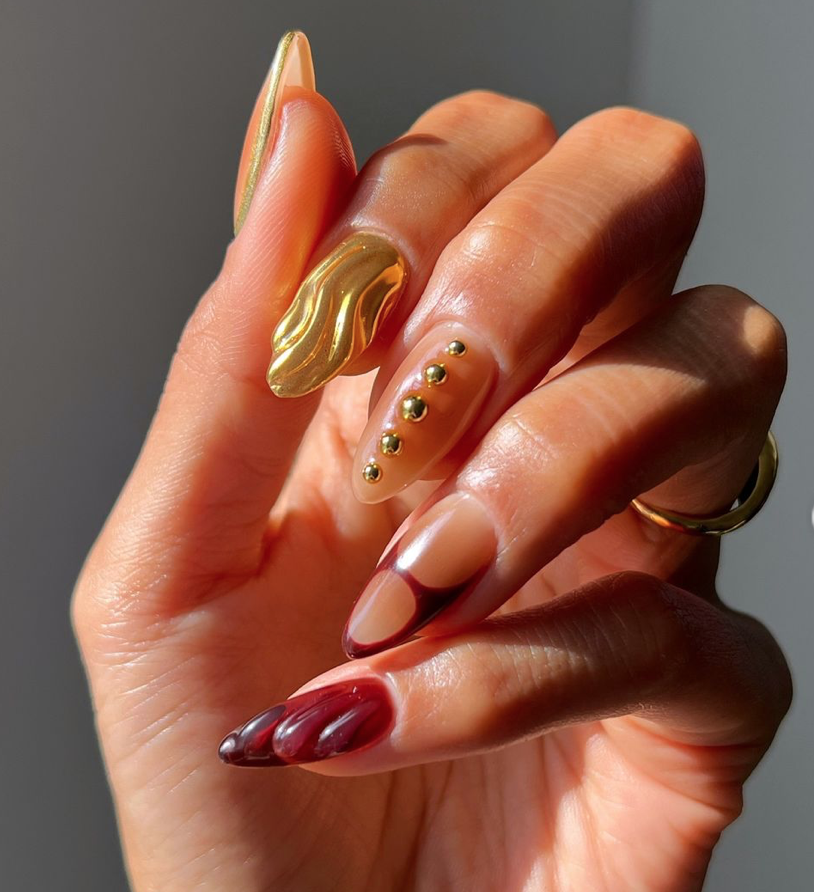 fall nails designs