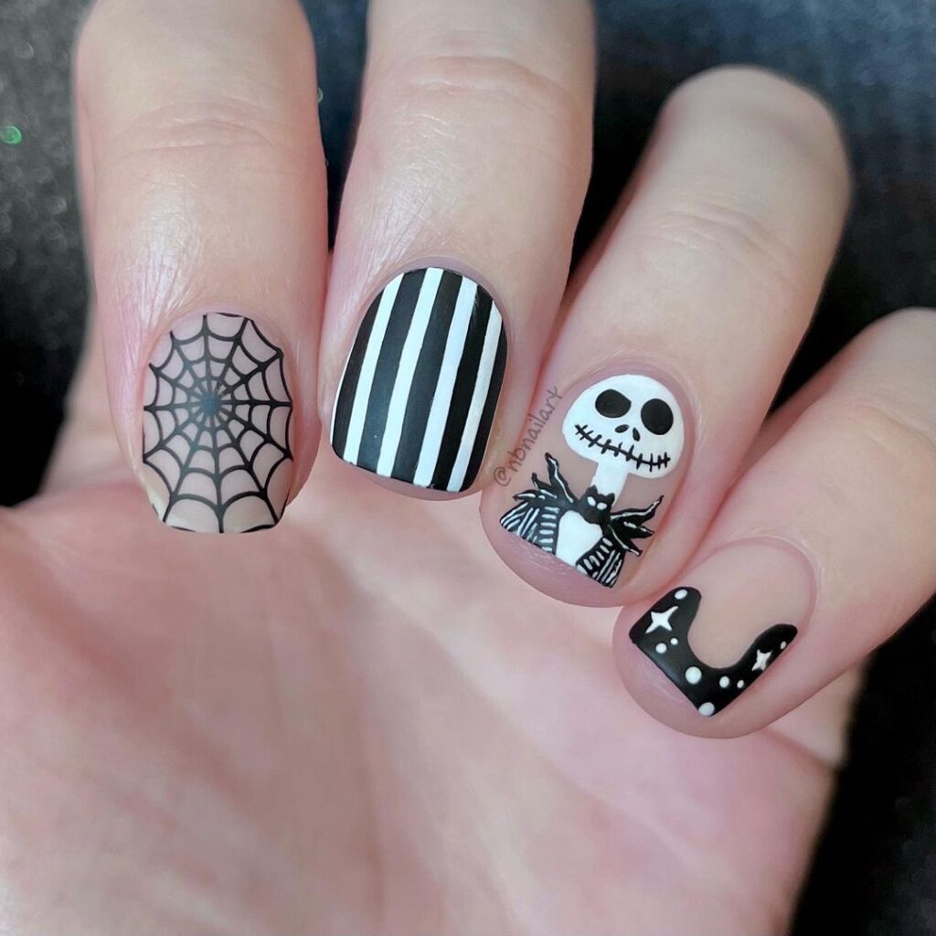 halloween nail designs