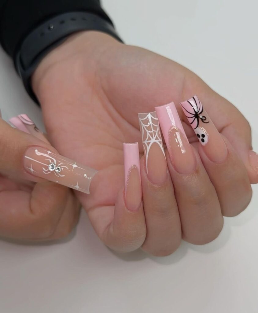 cute halloween nails