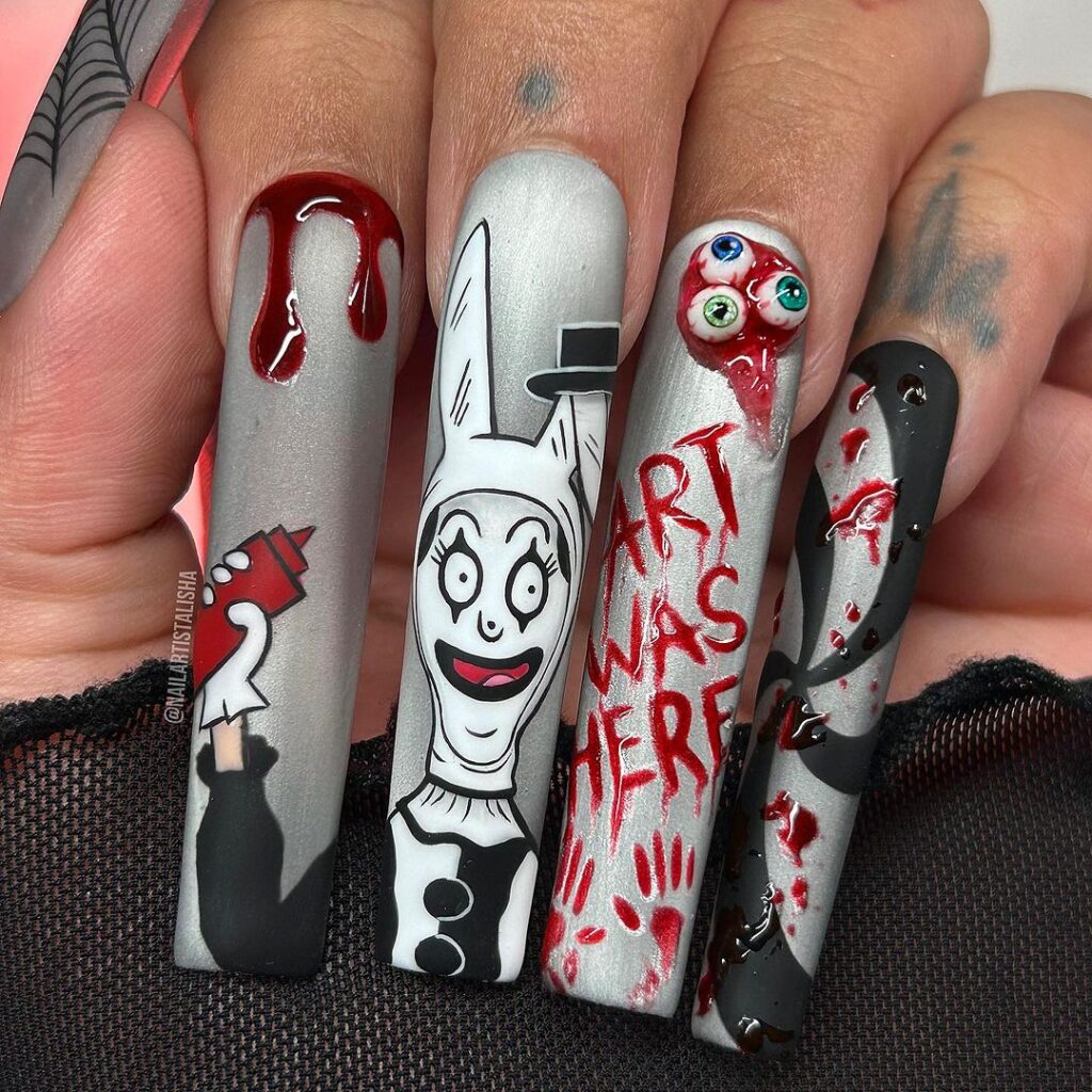 halloween nails designs
