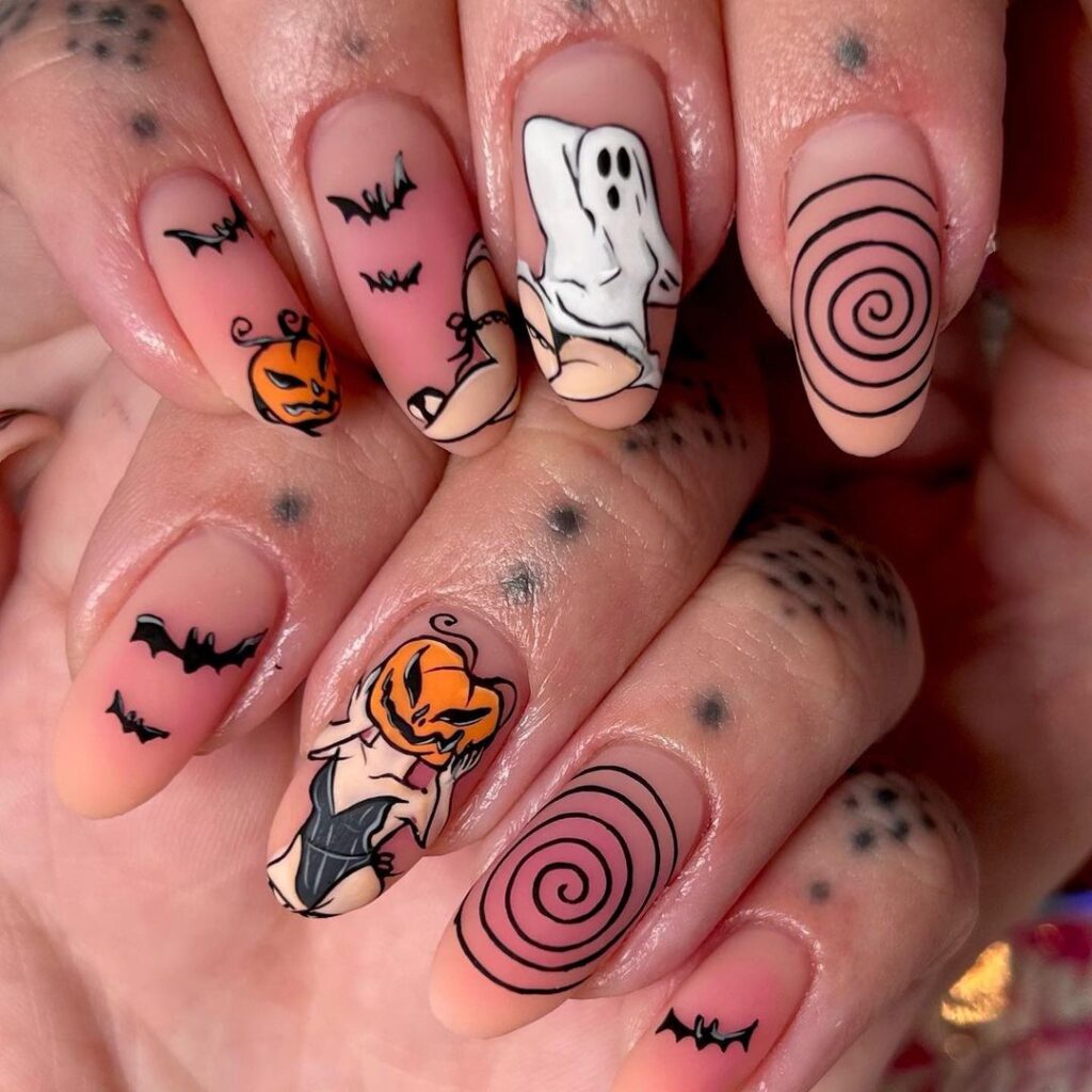 halloween nails
