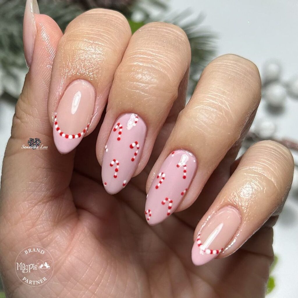 christmas nails 