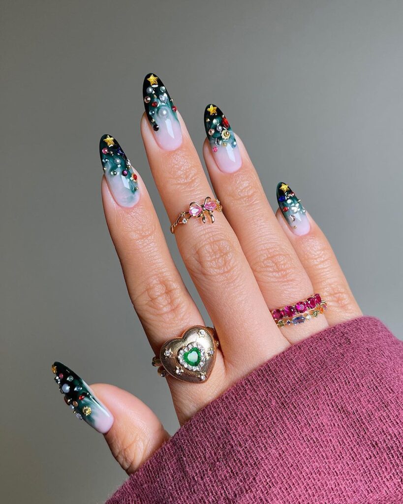 christmas nail art ideas