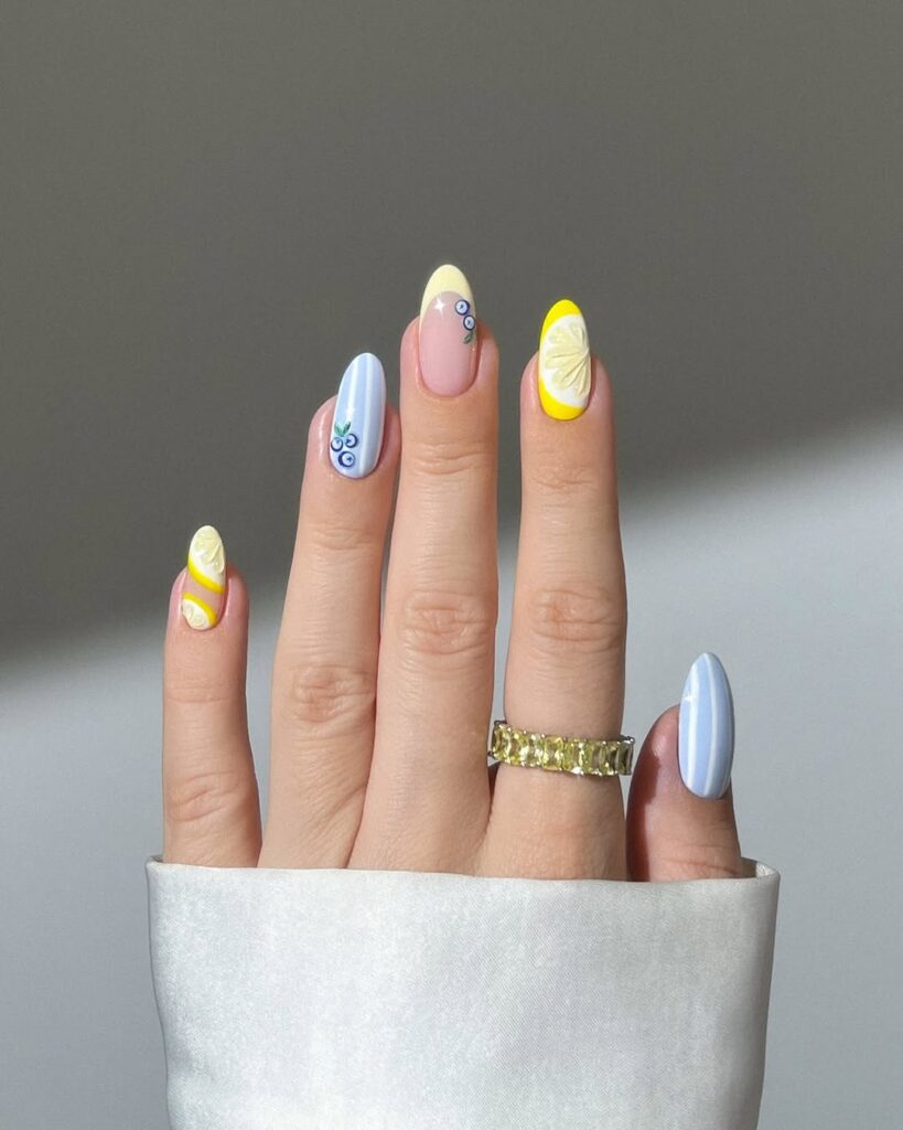 classy summer nails