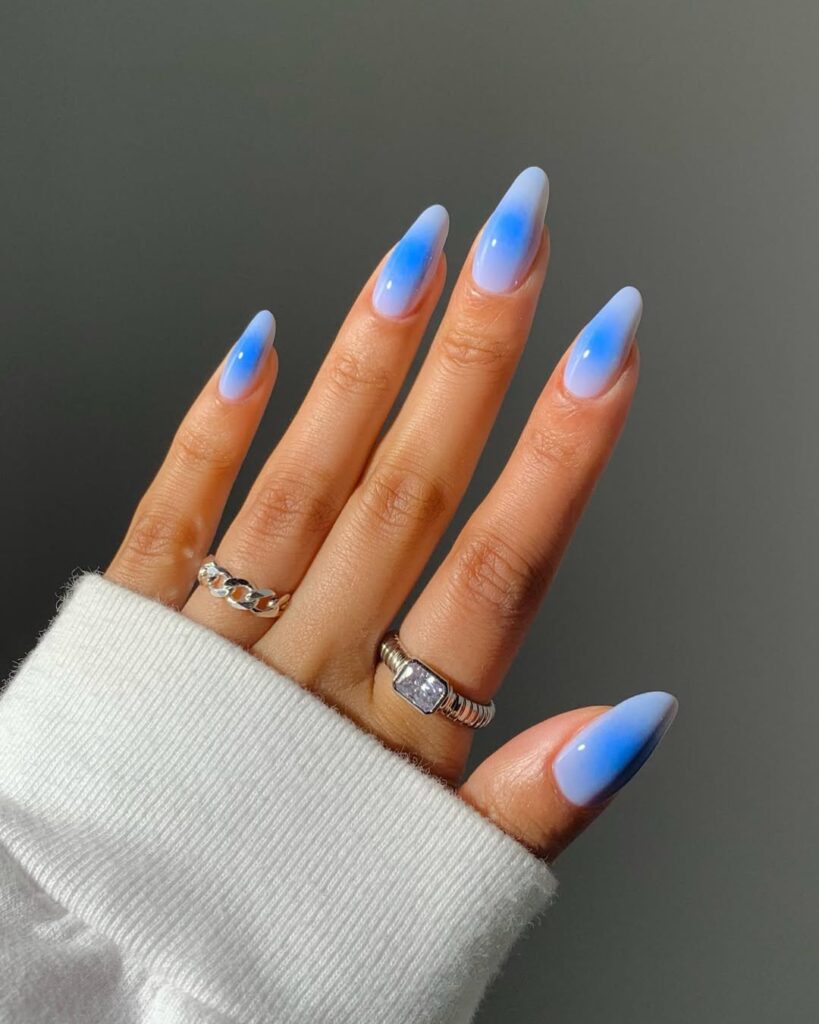 nail inspo almond summer