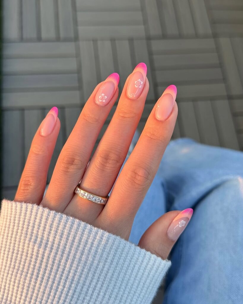neon summer nails