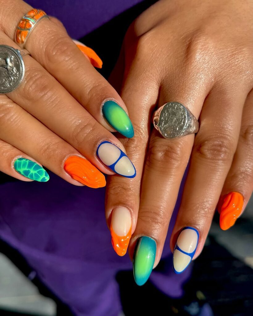 vacation nails summer 2025
