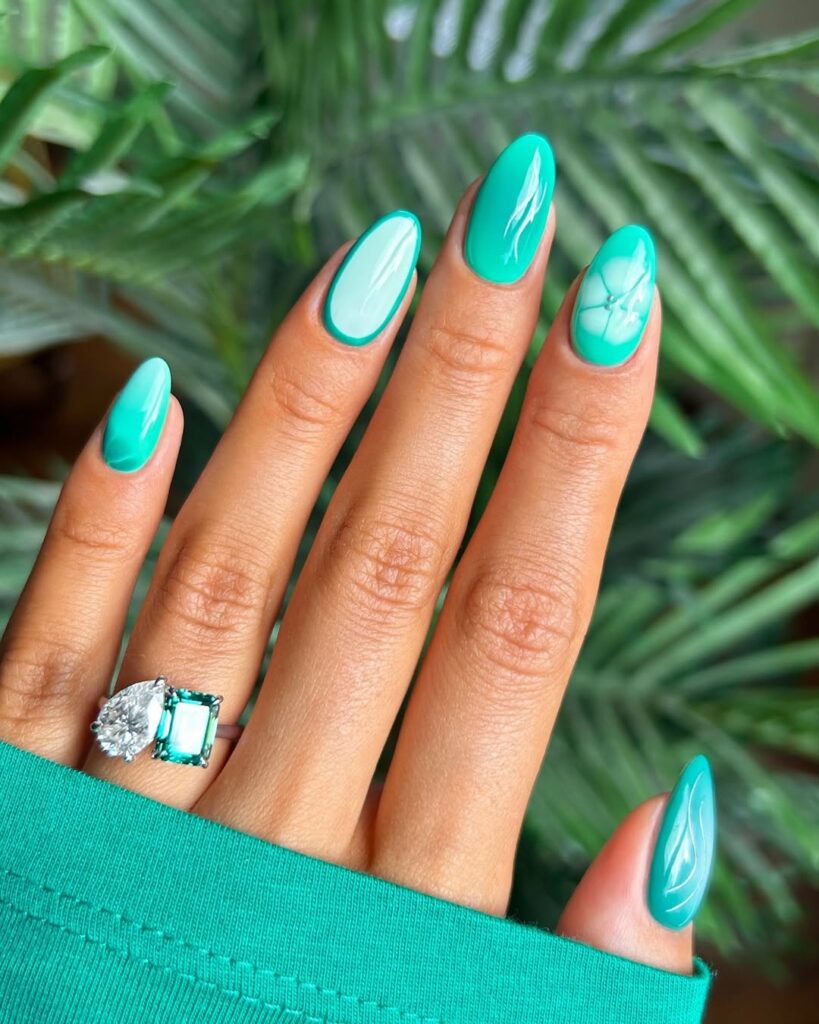 short summer nails designs