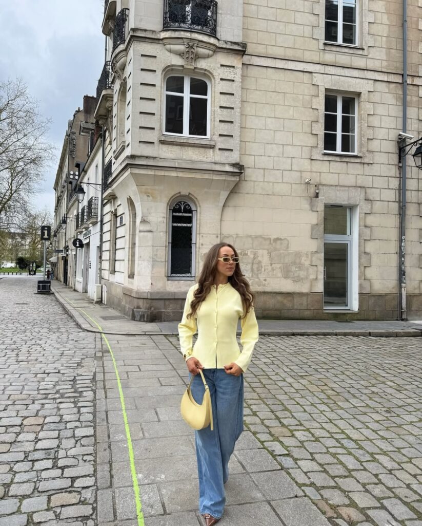butter yellow outfit inspo
