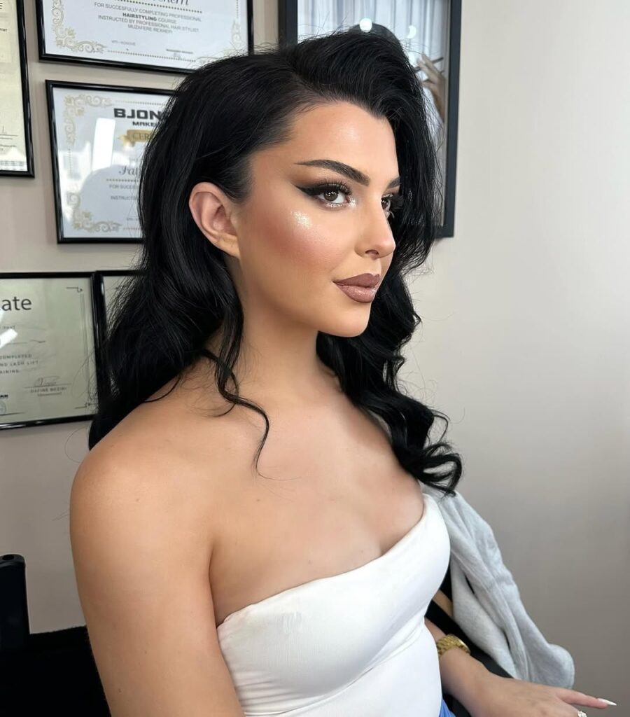 baddie makeup glam