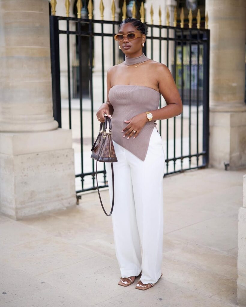 feminine outfits black women
