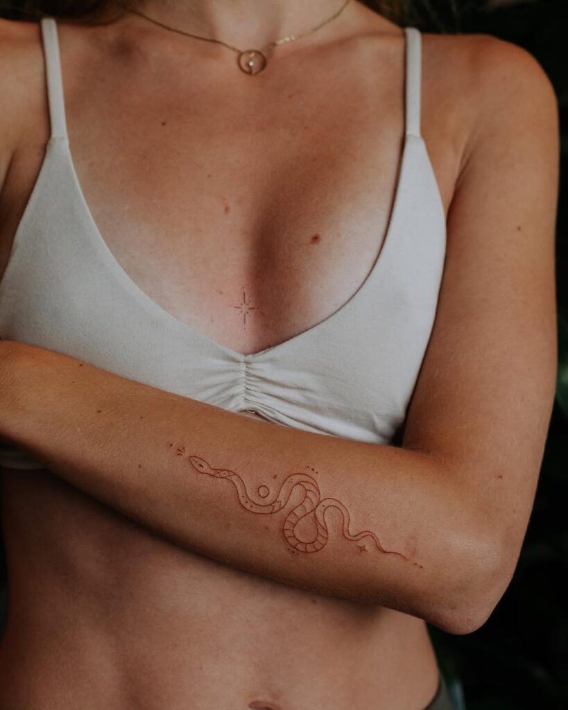 feminine tattoos for women simple