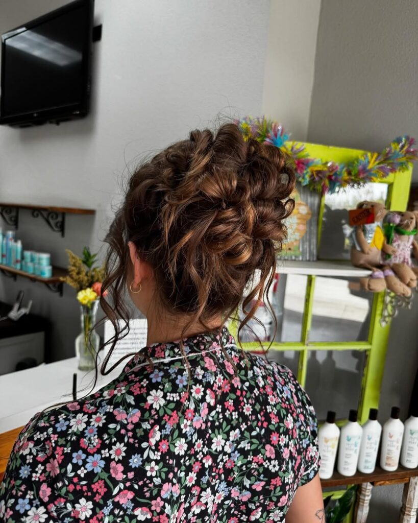 prom hair