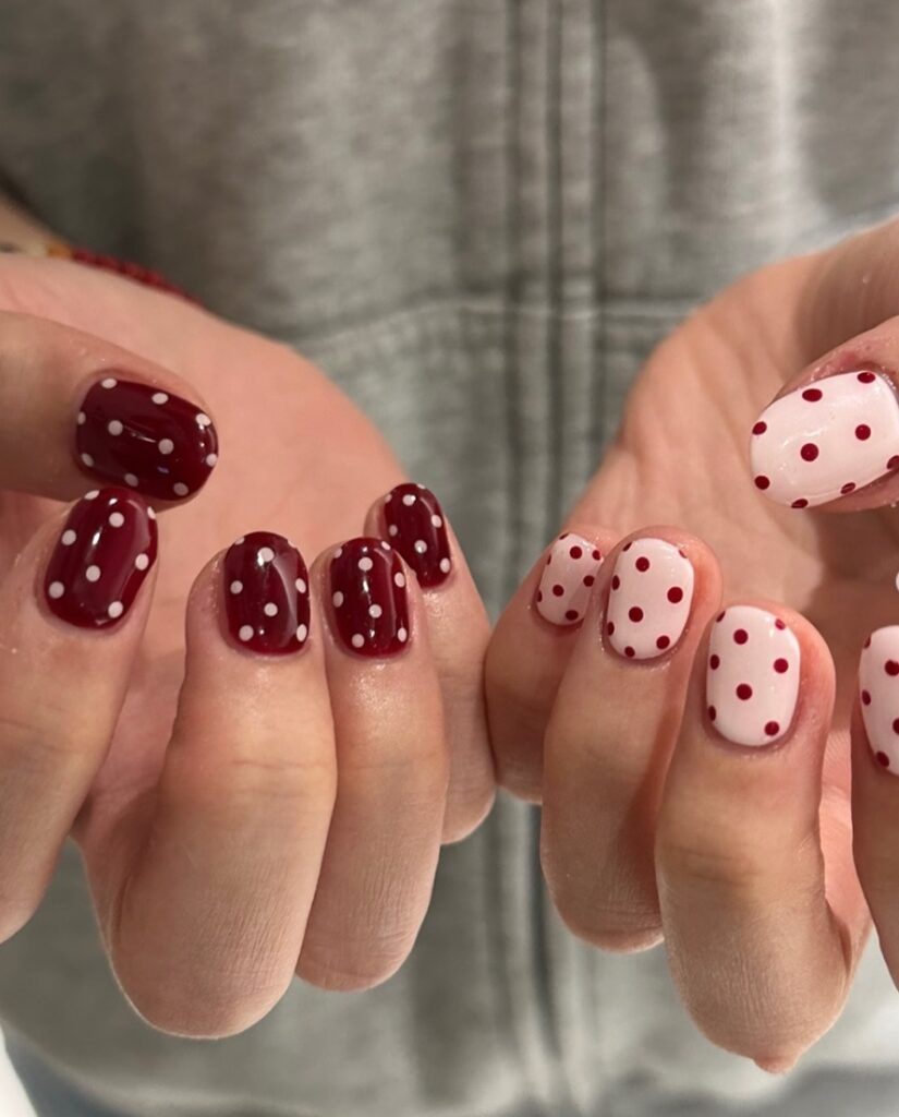 two color nail polish trend