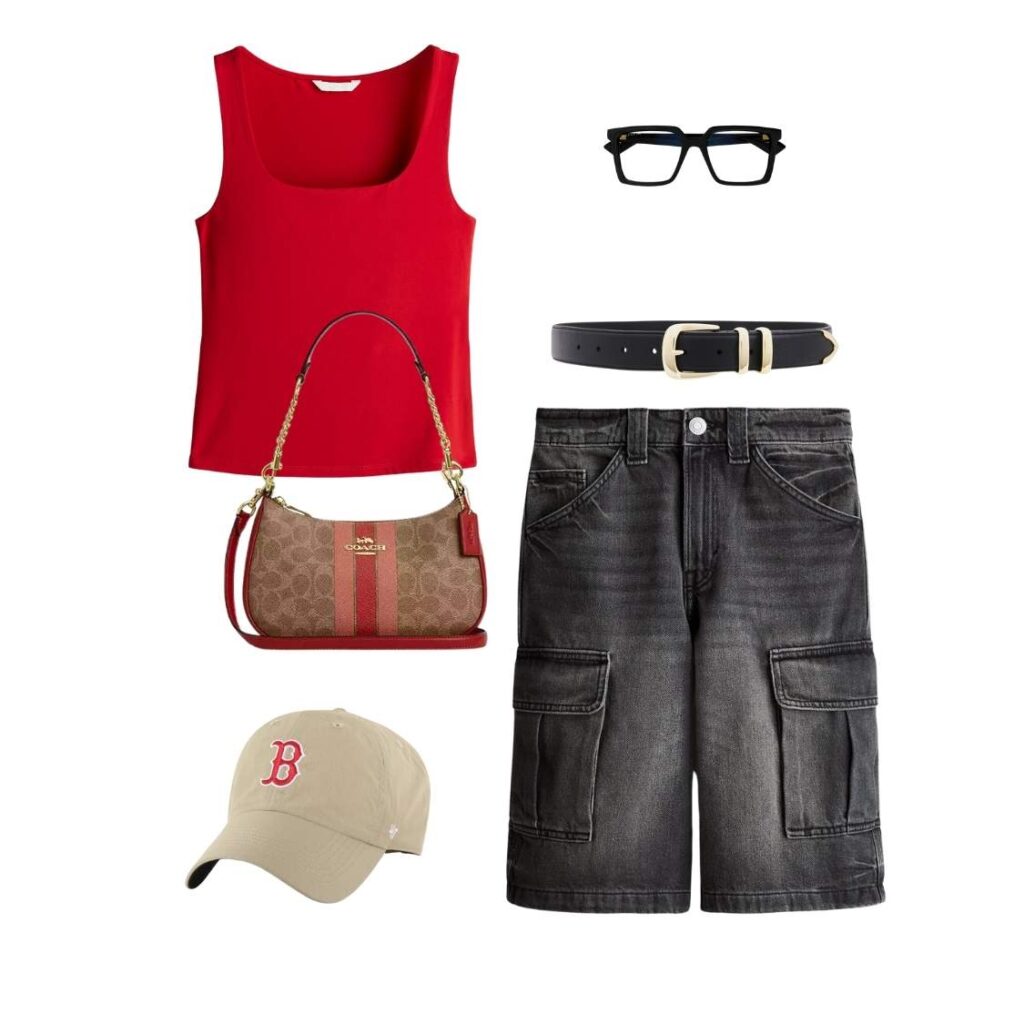 outfit baseball game