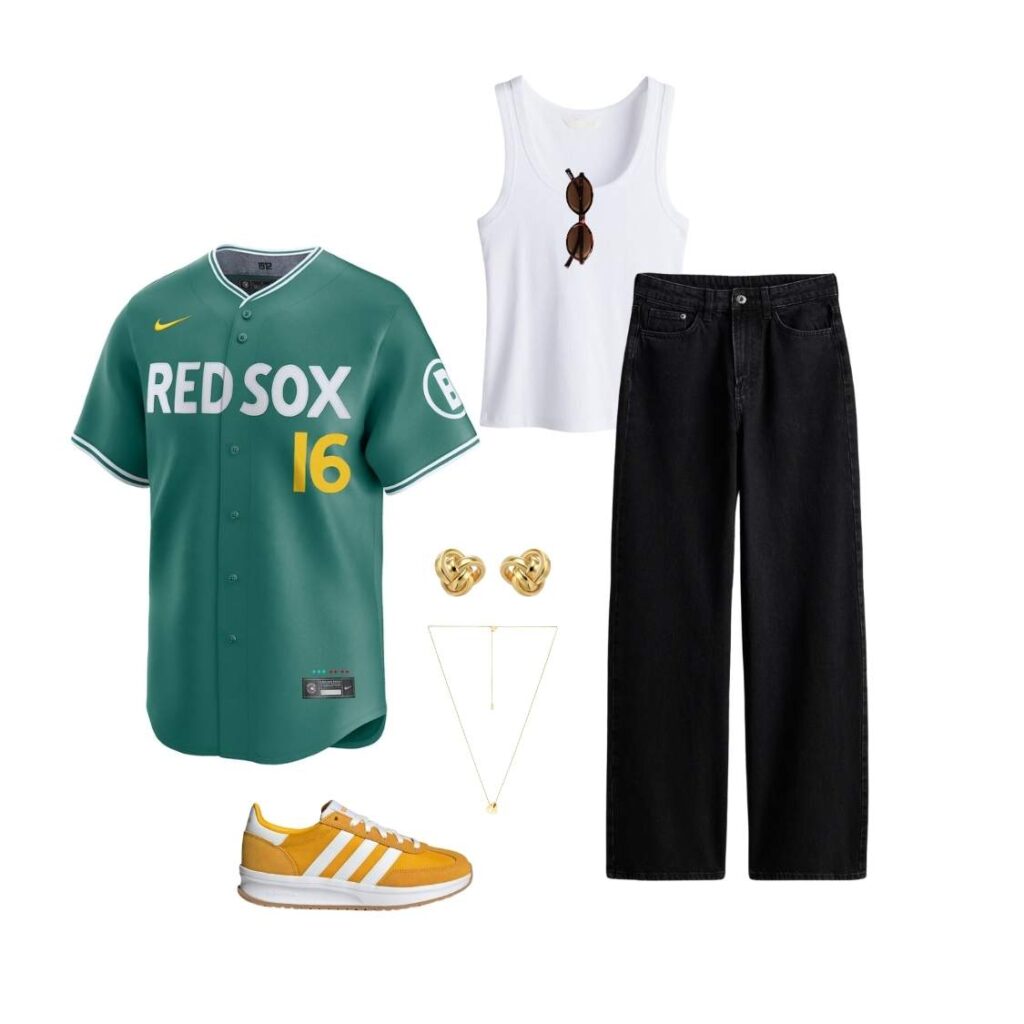 baseball game outfit