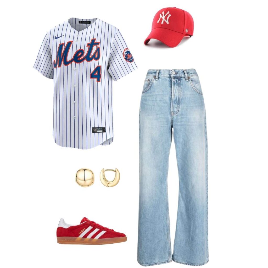baseball game outfit