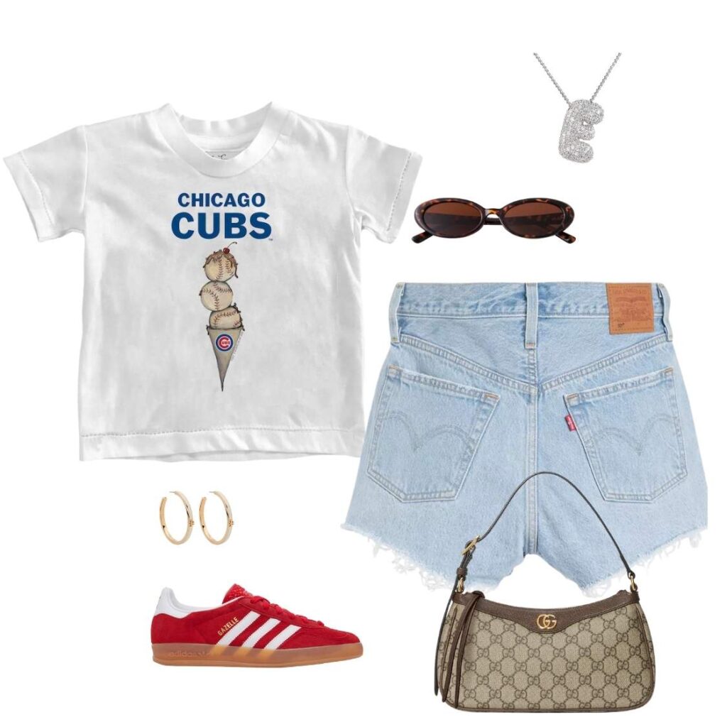 baseball game outfit