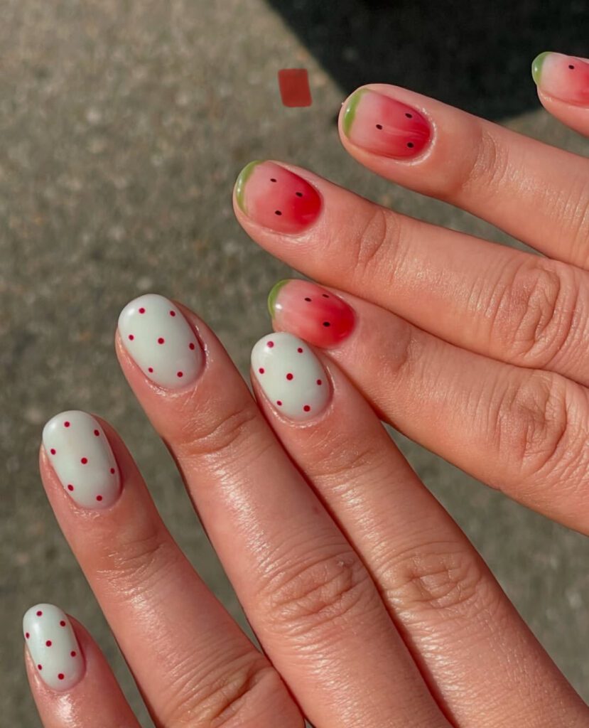fruit nail art
