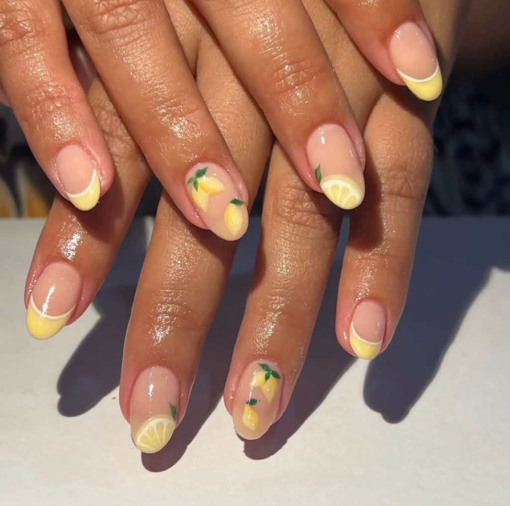 nail art fruit