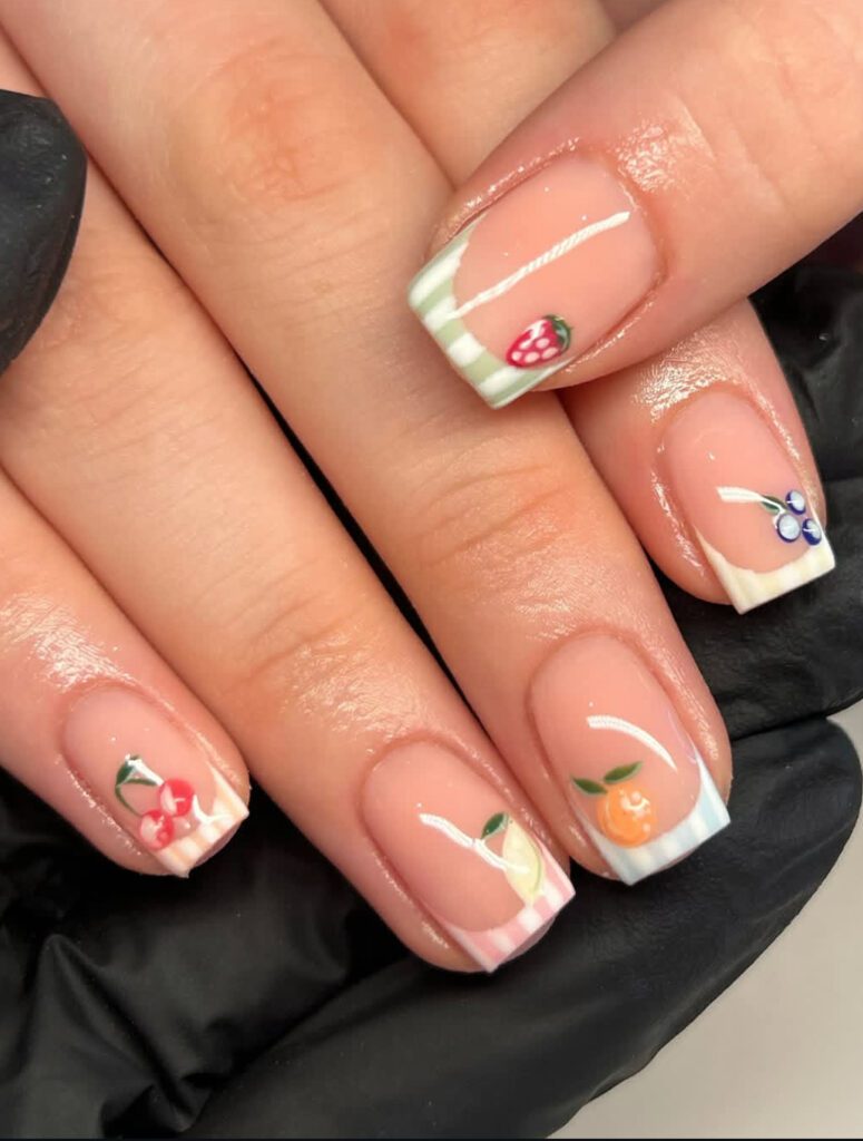 fruit nail art