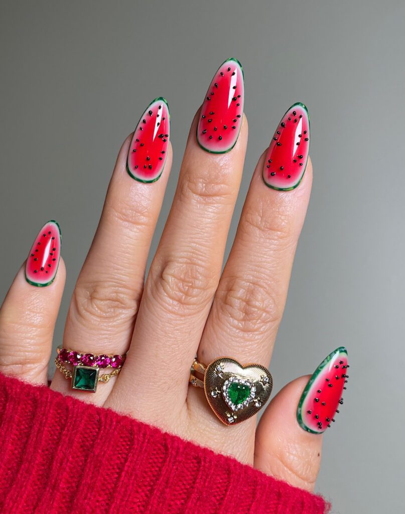 fruit nails trend