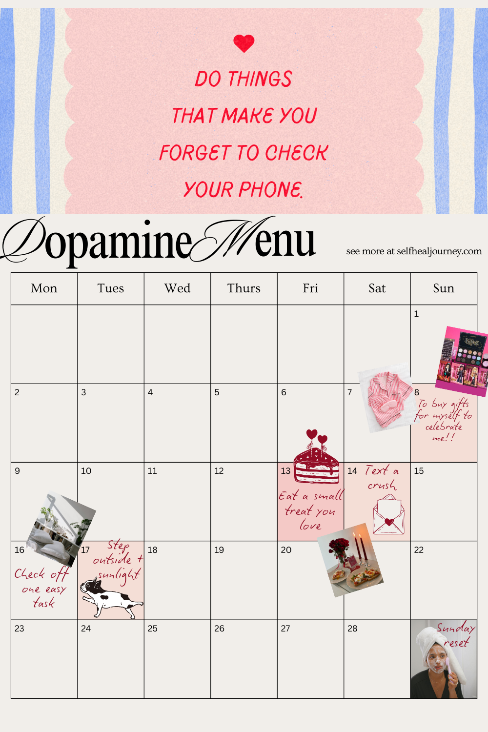 dopamine menu