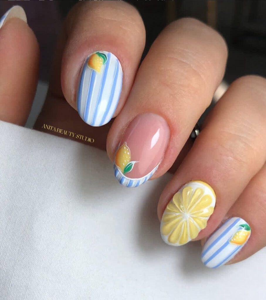 nail art fruit