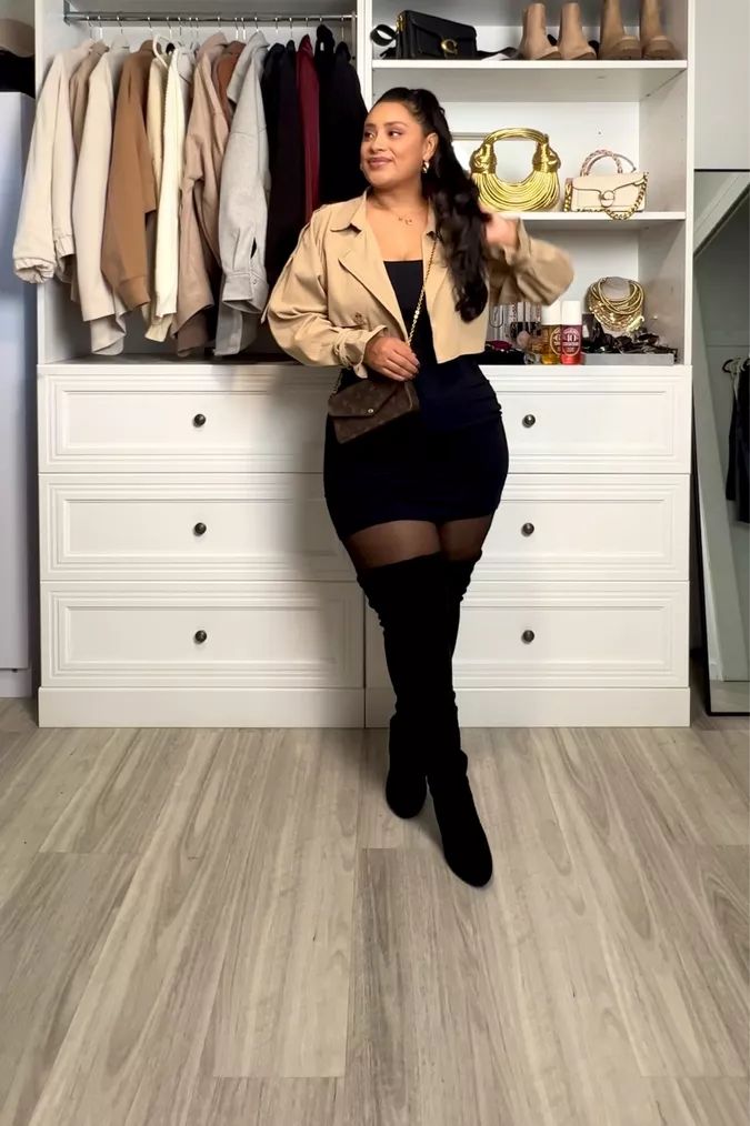 casual dress for fat girl to look slim