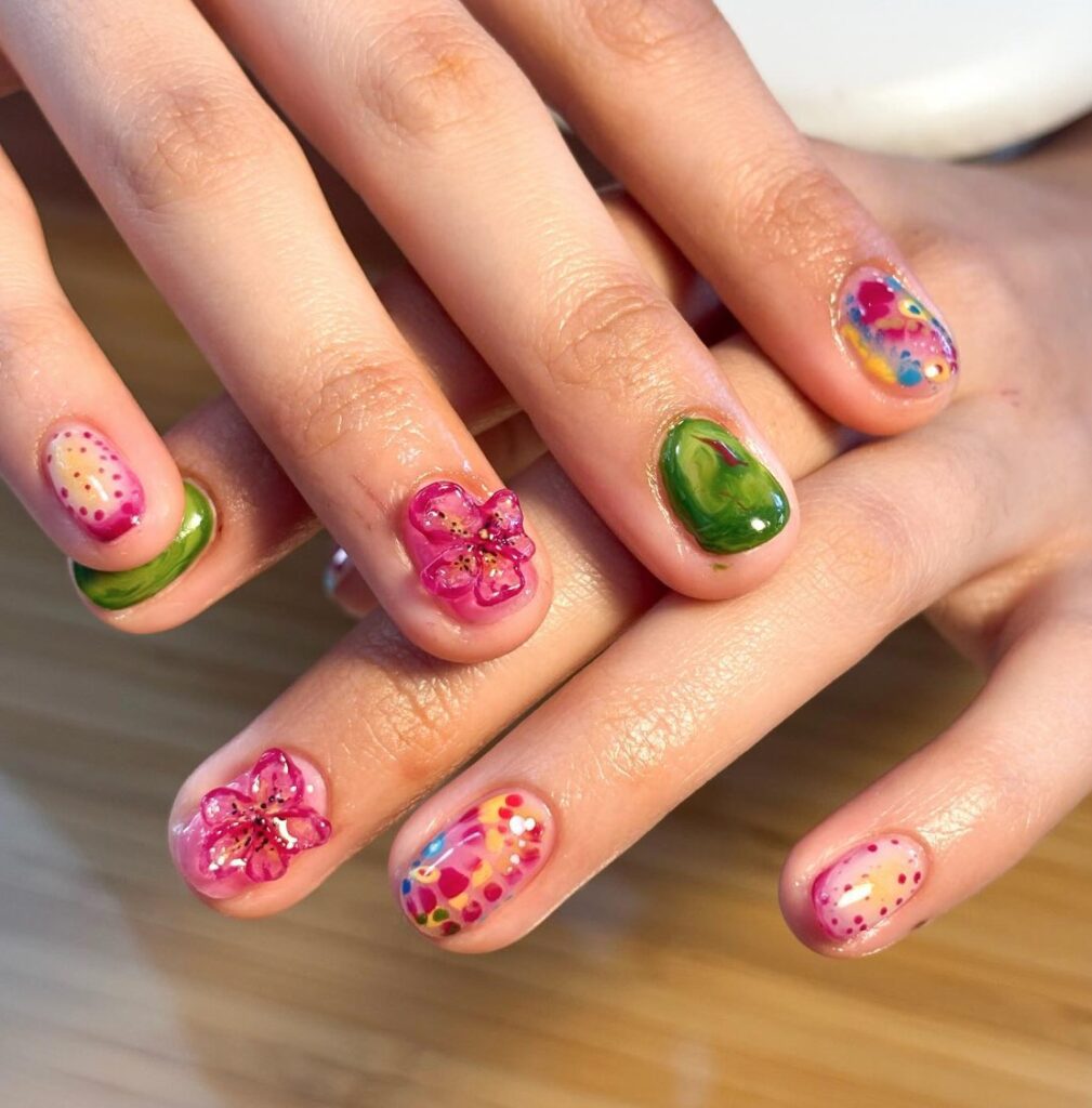 festival nails