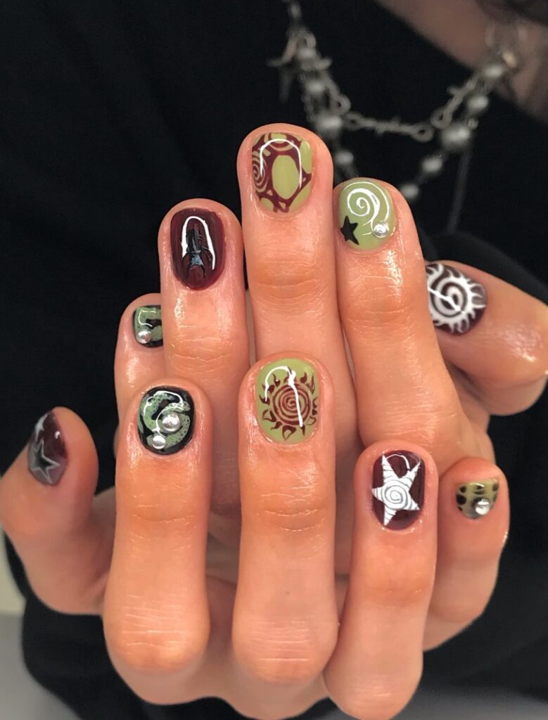 festival nails ideas