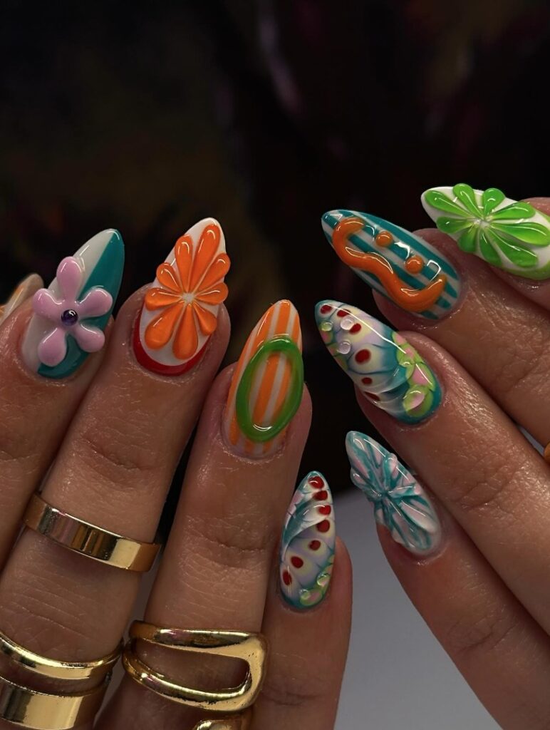 festival nails ideas