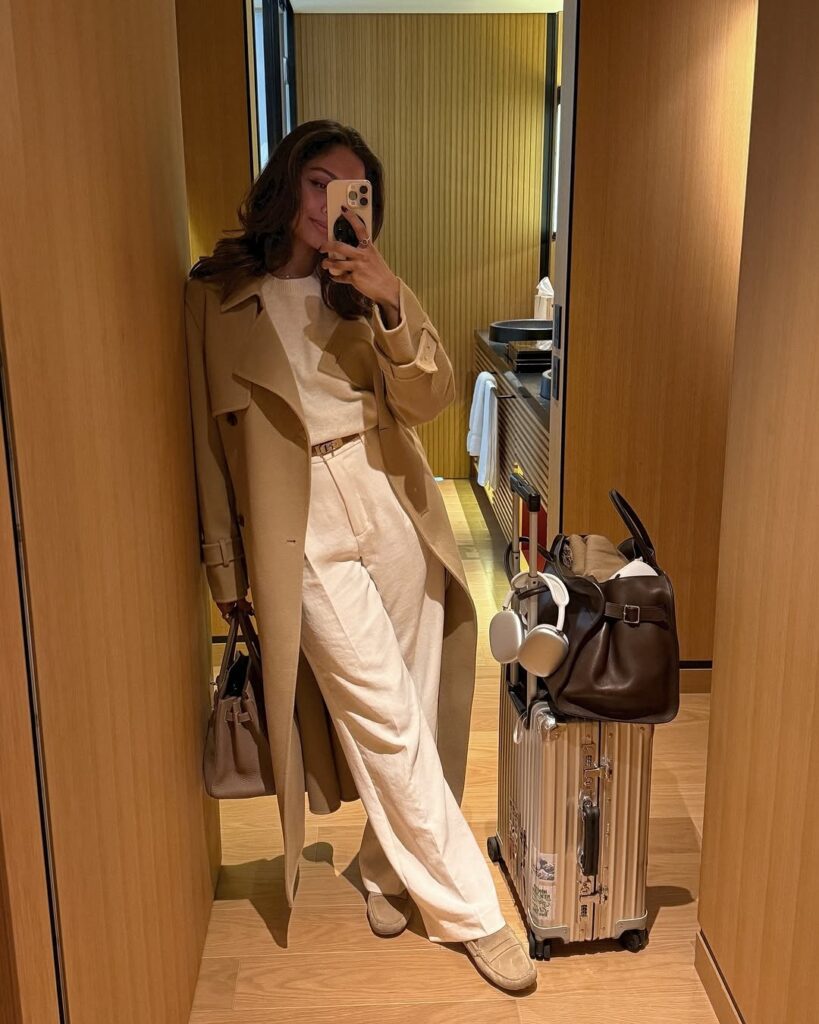airport outfit aesthetic