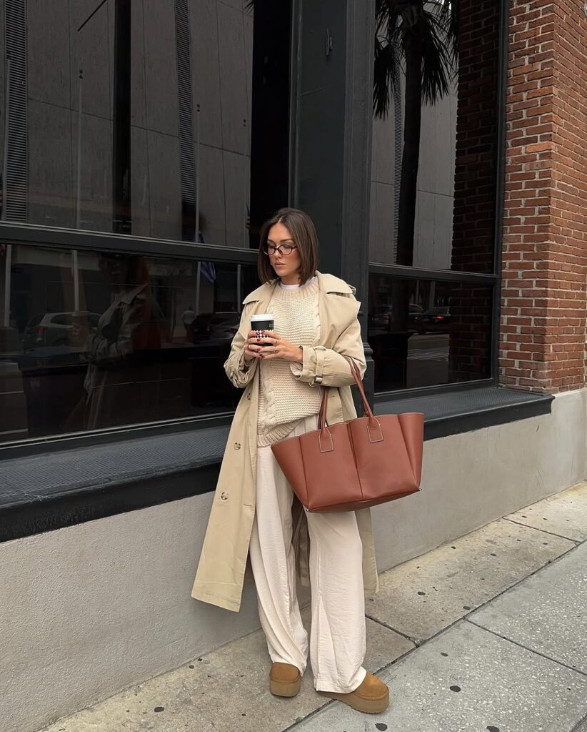 ugg platform outfits