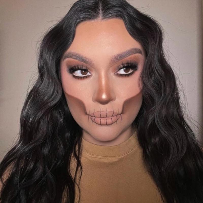 easy halloween makeup