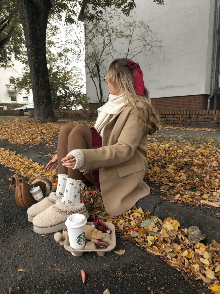 ugg clog outfits