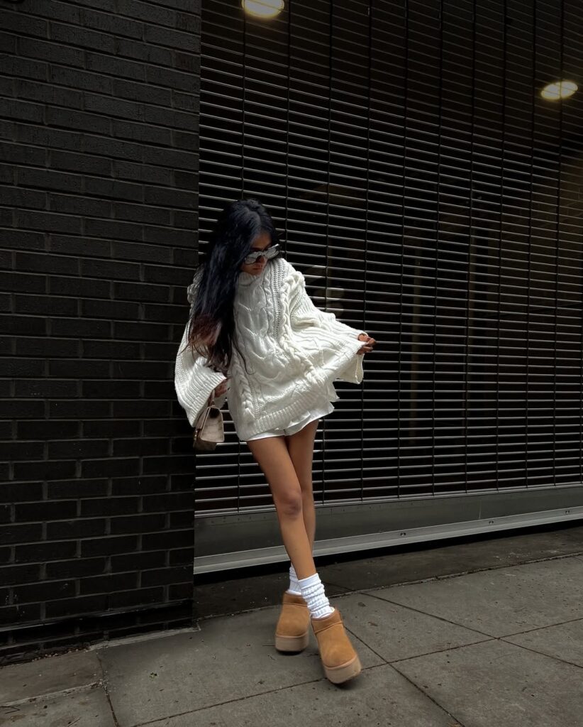ugg slippers outfit