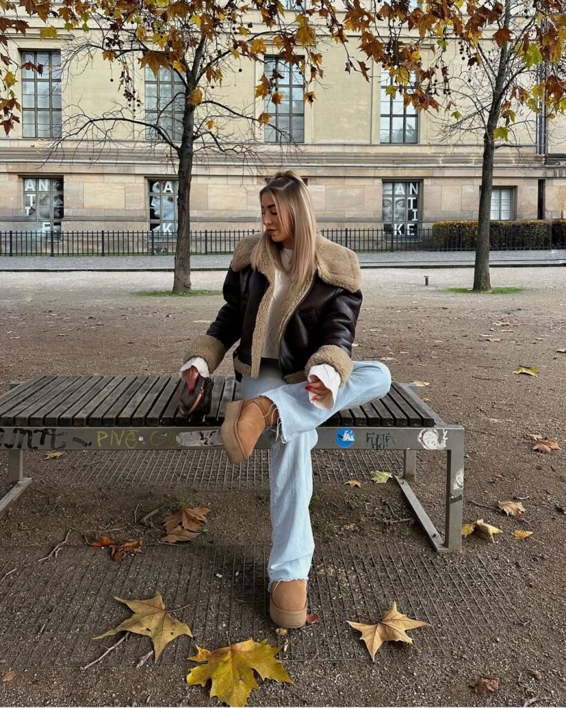 brown ugg outfits
