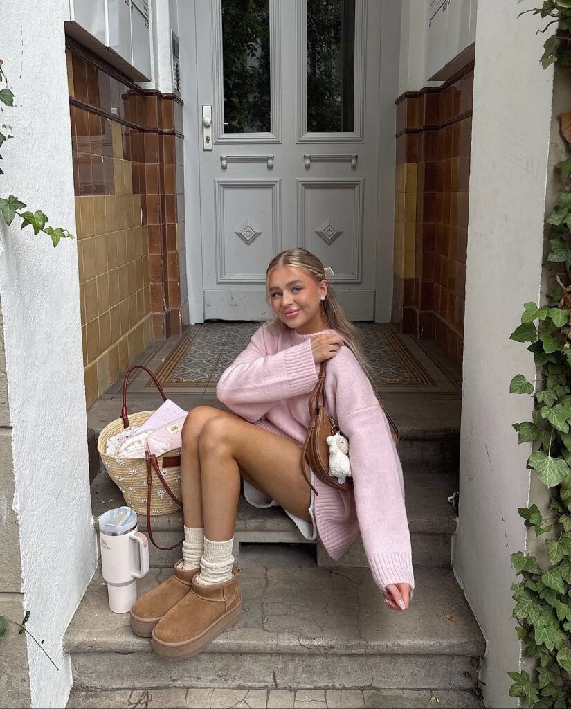 platform ugg outfits