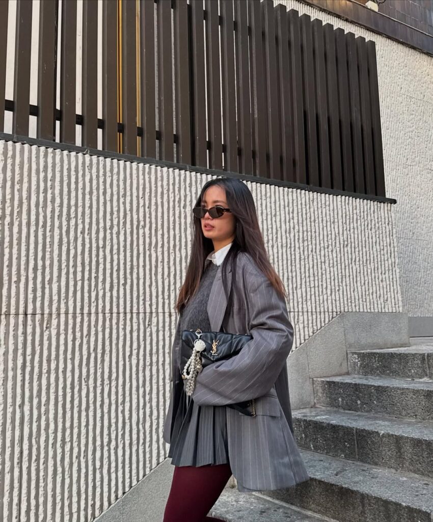 winter skirt outfits 2025