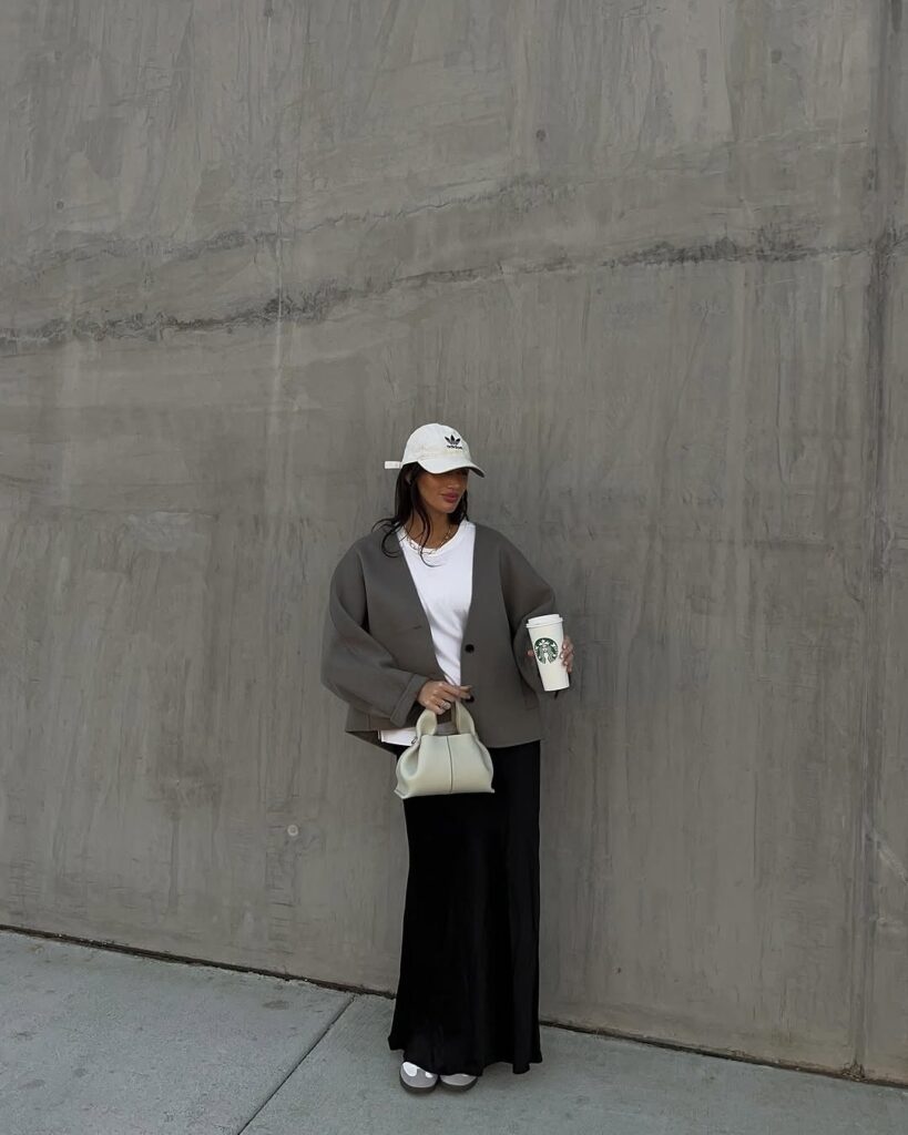 winter skirt outfits with boots