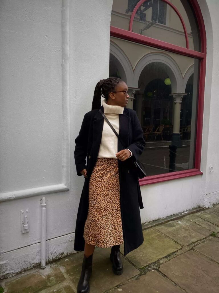 winter skirt outfits