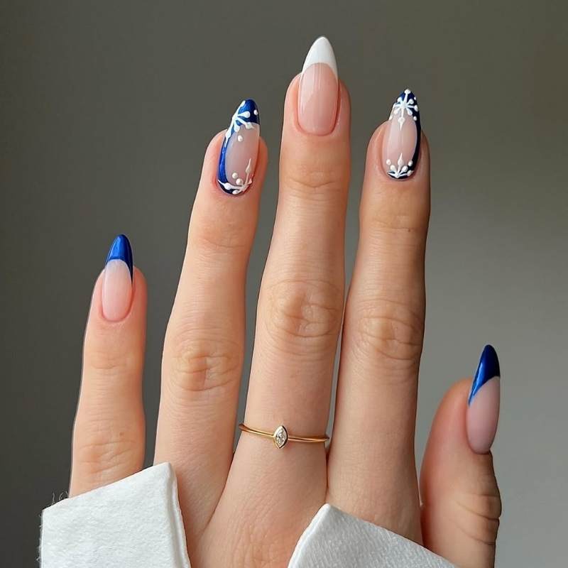 classy winter nails